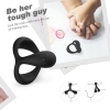 Black Rider Ereksiyon Artırıcı Çok Esnek Silikon Testis Halkalı Penis Yüzüğü