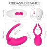 Danny Rct Şarjlı Kablosuz Kumandalı Unisex Kullanım Penise Takılabilir Klitoris Uyarıcı Vibratör