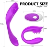 ROSY Kablosuz Kumandalı Şarjlı Klitoris ve G-Spot Uyarıcı Bükülebilir 2 in 1 Vibratör - Pembe