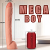 UNIQUE XXL Realistik Dokuda Kalın Dildo Mega Boy Gerçekçi Yapay Penis 38 CM