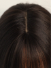 Isıya Dayanıklı Doğal Görünümlü Düz-Dalgalı Siyah Uzun Peruk Saç