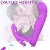 Lorna Rct Şarjlı Kablosuz Kumandalı Çift Penetrasyon Testis ve Penis Yüzüğü Klitoris Uyarıcı Vibratör