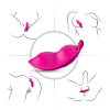 PRIME TOYS Ava Telefon Kontrollü Manyetik Klipsli Sessiz Giyilebilir Klitoris Uyarıcı Mini Vibratör