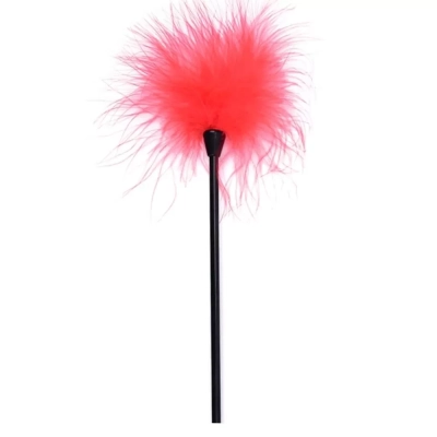 Fetish Beginner Gıdıklayıcı Masaj Fetiş Tüyü - Kırmızı