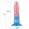 18 CM Anal Vajinal Kullanım Yumuşak Dokulu Jel Penis - Dazzle Studs