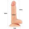 18 CM Geliştirilmiş Gerçekçi Yumuşak Doku Realistik Dildo Penis - The Ultra Soft Dude