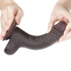 18 CM Hareketli Deri Ultra Yumuşak Çift Katmanlı Realistik Penis - Sliding Skin Dual Layer Dong