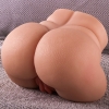 Bethany - Anal Vajina Çift Girişli Titreşimli Isıtmalı Realistik Kalça Suni Vajina Mastürbatör 1.1KG