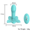 BUTTERFLY Kablosuz Kumandalı Klitoris ve G-Spot Uyarıcı Giyilebilir 2 in 1 Vibratör - Mavi