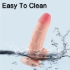 Foreskin Perfection Dildo 16 CM - Çift Katmanlı Gerçekçi Kayar Deri Ultra Yumuşak Realistik Yapay Penis Kalın Vibrator