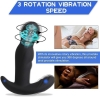 GUST Kablosuz Kumandalı Prostat ve Perine Uyarıcı Rotasyonlu ve Güçlü Titreşimli 2 in 1 Vibratör