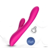 PRIME TOYS Spark Isıtmalı Klitoris ve G Spot Uyarıcı 2 in 1 Rabbit Vibratör - Pembe