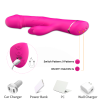 PRIME TOYS Spunk Şarjlı Çift Motorlu G Nokta ve Klitoris Uyarıcı 2 in 1 Rabbit Yapay Penis Vibratör - Pembe