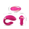 PRIME TOYS Crescent Kablosuz Kumandalı İlişki Anında Kullanılabilir Klitoris Uyarıcı Çift Vibratörü