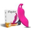 PRIME TOYS Ava Telefon Kontrollü Manyetik Klipsli Sessiz Giyilebilir Klitoris Uyarıcı Mini Vibratör