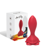 PRIME TOYS Rose Kablosuz Kumandalı Titreşimli Anal Plug Vibratör