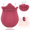 ROSE PRO 4 Dil Hareketli Klitoris ve Göğüs Ucu Uyarıcı Yeni Nesil Gül Vibratör