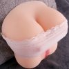 Susan - Anal Vajina Çift Girişli Titreşimli Isıtmalı Realistik Göğüs Mastürbatör 1.8 KG