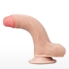 17.5 CM Ultra Yumuşak Çift Katmanlı Belden Bağlamalı Penis