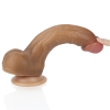 20 CM Yumuşak Dokulu Çift Katmanlı Platin Silikon Realistik Melez Penis - Dual layered Platinum Silicone Cock