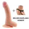 22.5 CM Geliştirilmiş Doku Ultra Yumuşak Belden Bağlamalı Penis