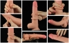 23 CM Hareketli Deri Ultra Yumuşak Çift Katmanlı Penis - Sliding Skin Dual Layer Dong