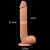 27.5 CM Büyük Boy Realistik Dildo - Legendary King Sized