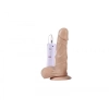 360° Oynar Başlı Titreşimli Vibratör Realistik Penis Dildo 14 Cm