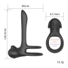 Kablosuz Kumandalı 20 Modlu Klitoris ve G Spot Uyarıcı Testis ve Penis Halkası