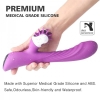 SHande Usb Şarjlı Gspot Ve Klitoris Uyarıcı Oral Sex Dil Vibratör