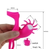 Testis Ve Penisten Kilitli Titreşimli Penis Halkası