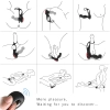 ABATE Kablosuz Kumandalı Testis ve Penis Halkalı Prostat Uyarıcı Vibratör
