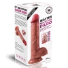 Adam - Ultra Yumuşak Dokulu Realistik Dildo Çift Katmanlı Silikon Gerçekçi Yapay Penis 22 CM