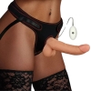 Belden Bağlamalı Titreşimli Ultra Yumuşak Gerçekçi Et Dokulu Realistik Vibratör Dildo