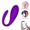 BEN WA Telefon Kontrollü Klitoris ve G-Spot Uyarıcı Giyilebilir Panty Vibratör - Mor
