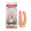 Brumeo 03 İki Uçlu Vantuzlu Çatal Dildo 18 Cm