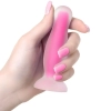Cain Glow Gece Parlayan Prostat ve Anal Uyarıcı Boğumlu Silikon Anal Plug