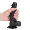 CARL Dildo Gerçekçi Et Dokusunda Realistik Zenci Penis 18.5 CM