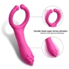 Çiftler ve Çeşitli Pozisyonlar İçin Perine ve Testis Uyarıcılı Titreşimli Penis Halkası