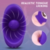 CLEOPATRA Göğüs Ucu ve Klitoris Uyarıcı Dil Simülasyonu Yalama Vibratör