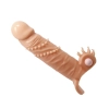 CONNOR 4 CM Uzatmalı Klitoris Uyarıcı Titreşimli Testis Halkalı Silikon Penis Kılıfı