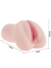 Et Dokusunda Gerçekçi Vajinal Mastürbatör 14 CM