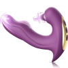 FABULOUS Güçlü Titreşimli Su Geçirmez G-Spot ve Klitoris Tapping 3 in 1 Vibratör