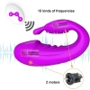 FLIER Kablosuz Kumandalı Şarjlı Giyilebilir 2 in 1 Rabbit Mini Vibratör