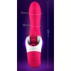 FLIRT Dönebilen Dil Klitoris Uyarıcı ve G-Spot Uyarıcı 2 in 1 Vibratör