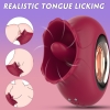 French Kiss Şarjlı Meme Ucu ve Klitoris Uyarıcı Oral Yalama Masaj Dil Vibratör