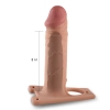 Ingen Rodeo Et Dokulu İçi Boş Realistik Penis 22 Cm