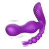 JAIN Kablosuz Kumandalı G-Spot Anal ve Klitoris Uyarıcı Külot İçi Giyilebilir 3 in 1 Vibratör - Mor