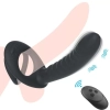 Kablosuz Kumandalı Penis Halkalı Çift Penetratör Anal Vibratör