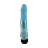 LIFELIKE VIBE Güçlü Titreşimli Jel Dokulu Klasik Vibratör Penis 22 CM - Mavi